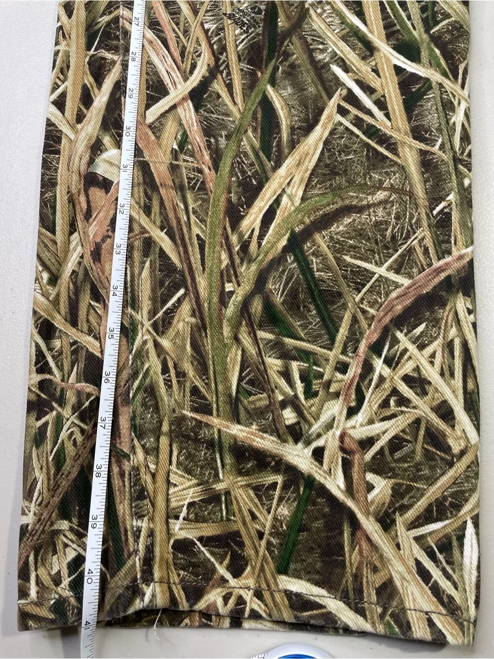 Men’s 38/32 Mossy Oak Shadow Grass Blades Camouflage Hunting Pants EUC